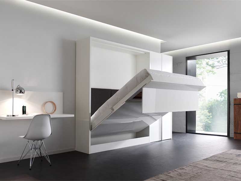 giường thông minh kết hợp tủ