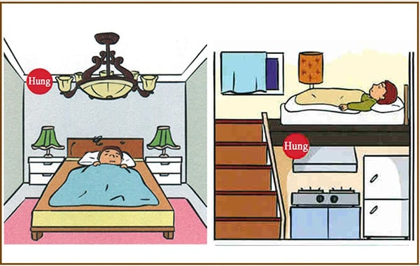 2 Yếu tố phong thủy quan trọng nhất khi đặt giường gấp thông minh huong giuong ngu 2