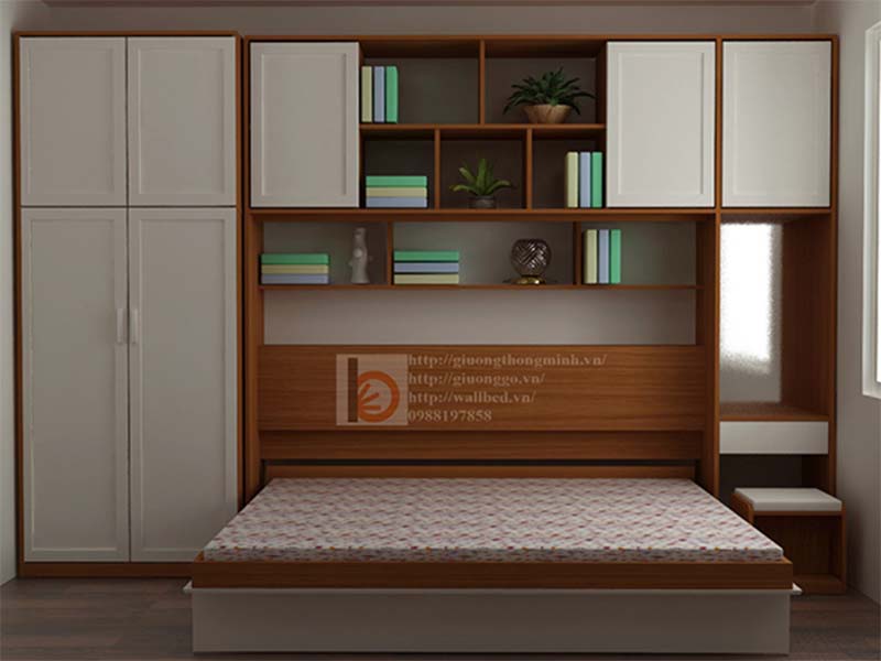 Với giường ngủ thông minh cho căn hộ nhỏ, bạn sẽ được tận dụng mọi góc nhỏ của phòng ngủ để tối đa hóa không gian sống. Từ các tủ lưu trữ đa năng đến các bộ trang trí tường thông minh, mọi thứ đều được tối ưu hóa để giúp bạn không còn phải lo lắng về không gian chật hẹp.