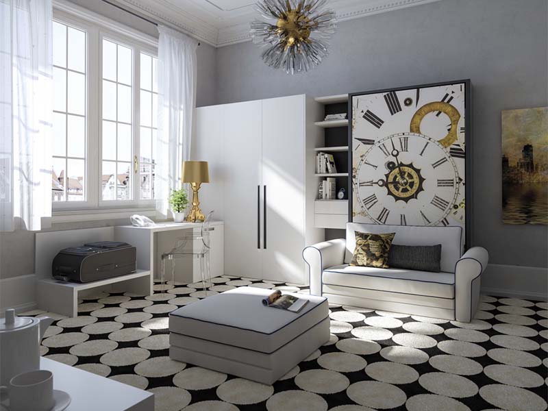 giường ngủ gấp đa năng