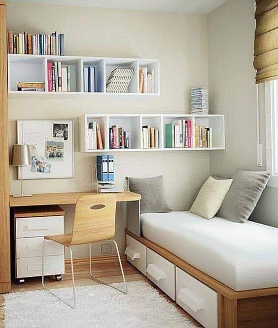 6 Gợi ý giúp bạn thiết kế phòng ngủ nhỏ tiện nghi nhất phong ngu nho cho tre 2 1