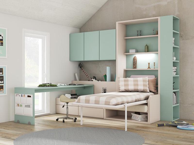 giường gấp đơn thông minh