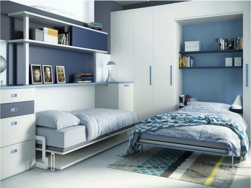 giường tủ gấp thông minh