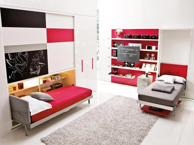 giường ngủ thông minh cho con