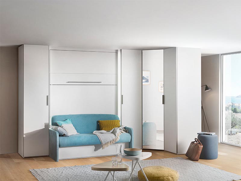 giường thông minh kèm sofa