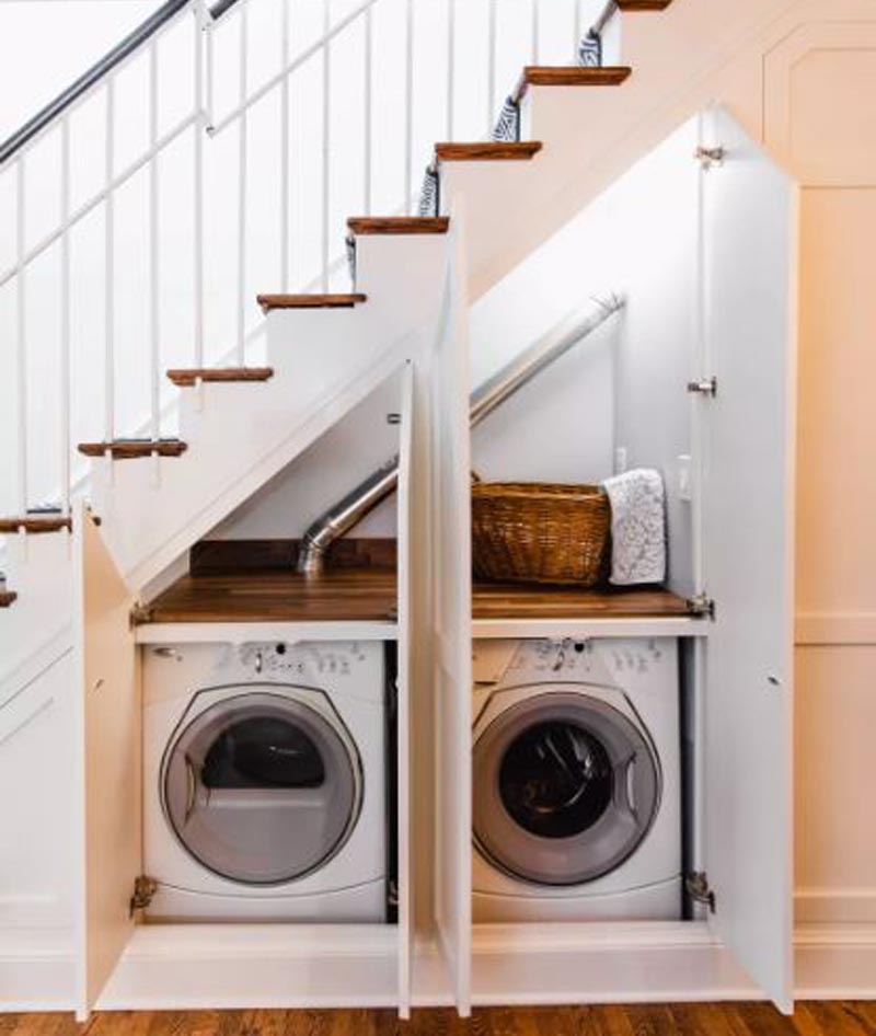 Tận dụng không gian gầm cầu thang