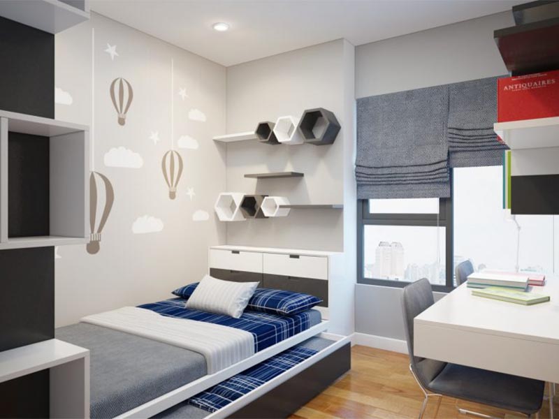 Làm mới phòng ngủ của bạn từ mẫu nội thất thông minh hiện đại