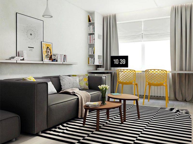 Gợi ý bày trí nội thất phòng khách đơn giản nhưng thẩm mỹ phong khach 11