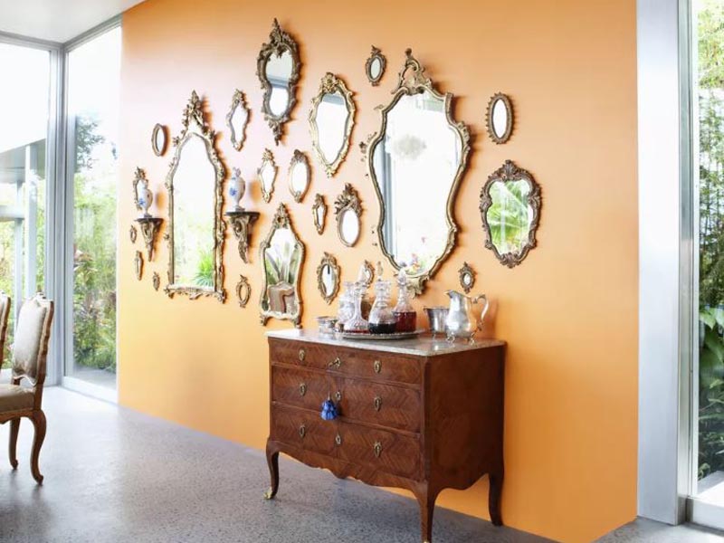 Đặt gương sao cho phong thủy tốt