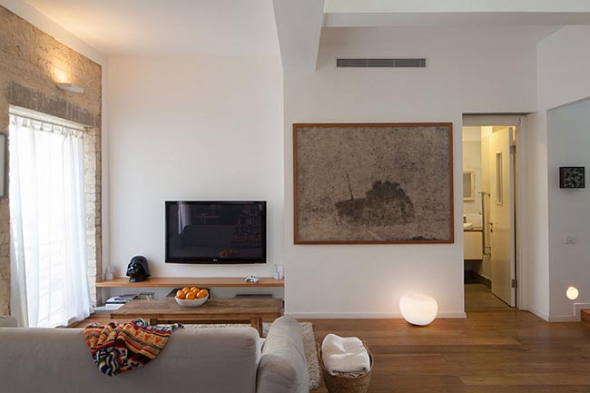 Phòng khách căn hộ nhỏ