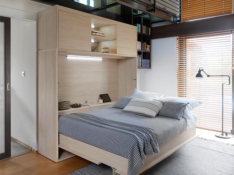 giường ngủ gấp thông minh
