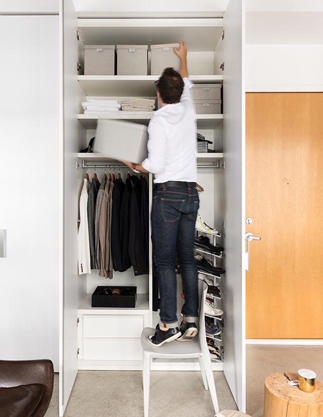 nội thất căn hộ thông sàn