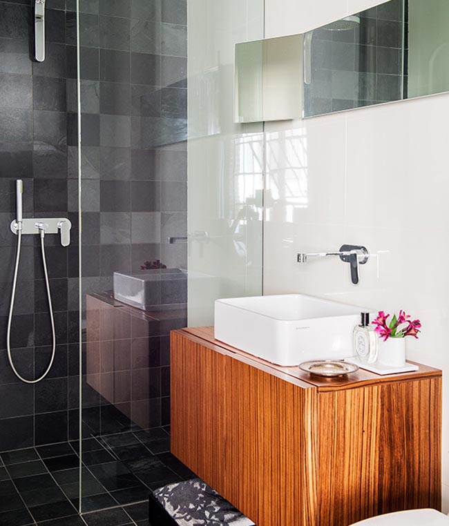 nội thất căn hộ thông sàn