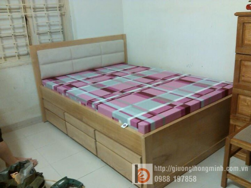 Giường thông minh 2 tầng