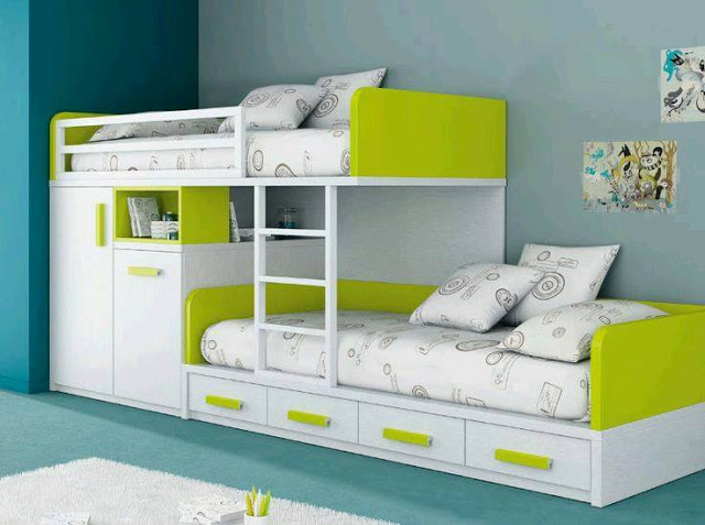 Modern Bunk Beds to Maximize Playfulness and Storage Space for Your Kids Room 12