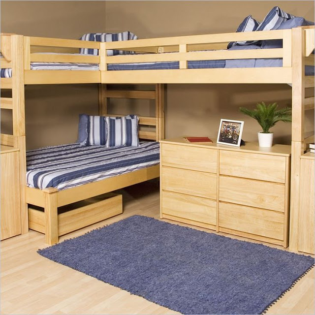 Modern Bunk Beds to Maximize Playfulness and Storage Space for Your Kids Room 25