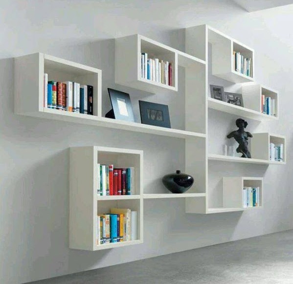 Best Different Ways to Style Floating Wall Shelves 4 1