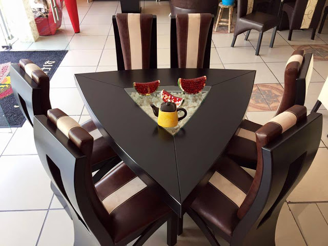 Contemporary Dining And Living Room Table Ideas with Latest Chairs Design 17