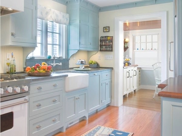 pale blue kitchen cabinets image cabinets and shower mandra tavern in light blue kitchen design ideas