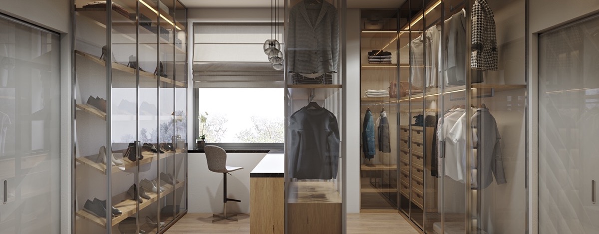 amazing walk in closet design