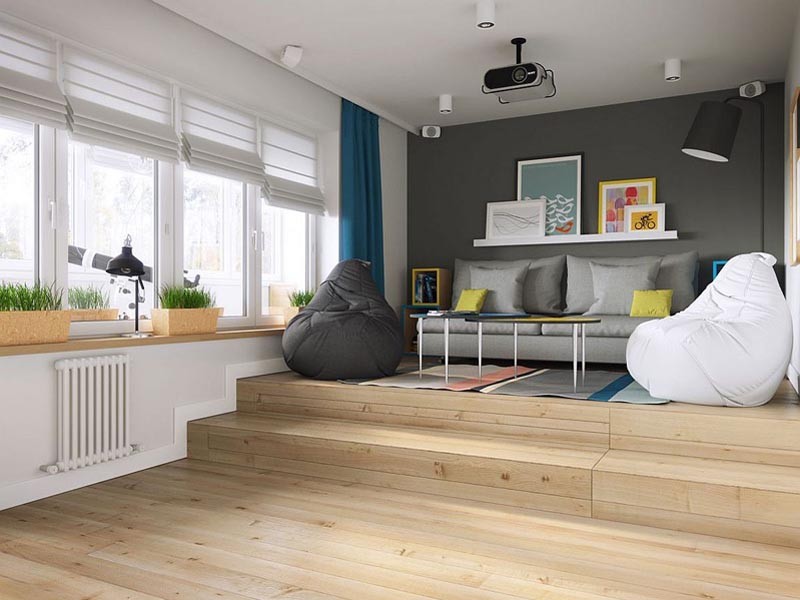 trang trí phòng khách