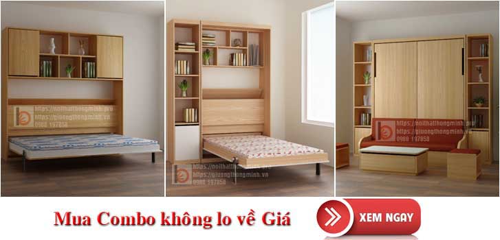 Giường thông minh combo giá rẻ