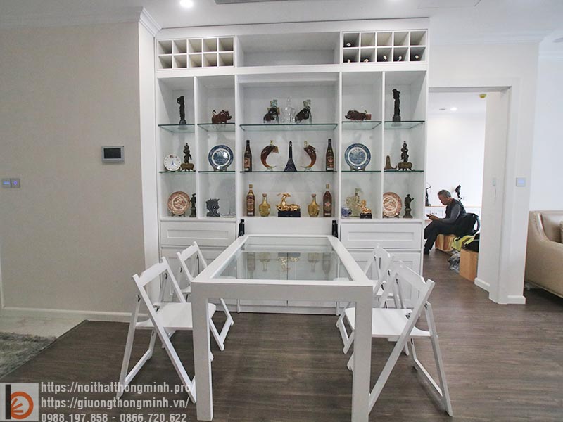 Những mẫu bàn ăn thông minh nhất định phải có 1 bộ trong nhà ban an thong minh 35