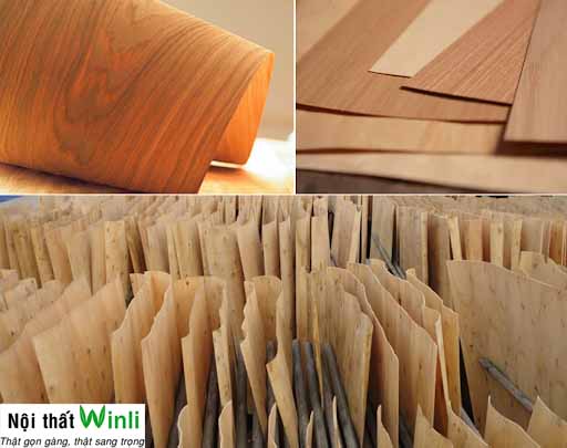 Thông tin cơ bản của ván gỗ Veneer tự nhiên - Nội thất thông minh Winli