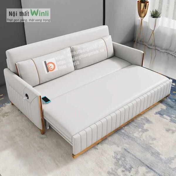 Sofa giường thông minh nan sắt cao cấp