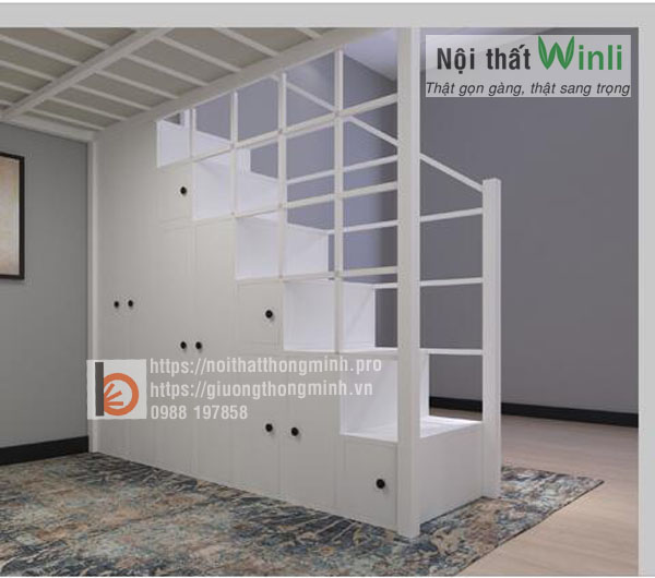 Giường 2 tầng bằng sắt đủ đồ cho nhà nhỏ5
