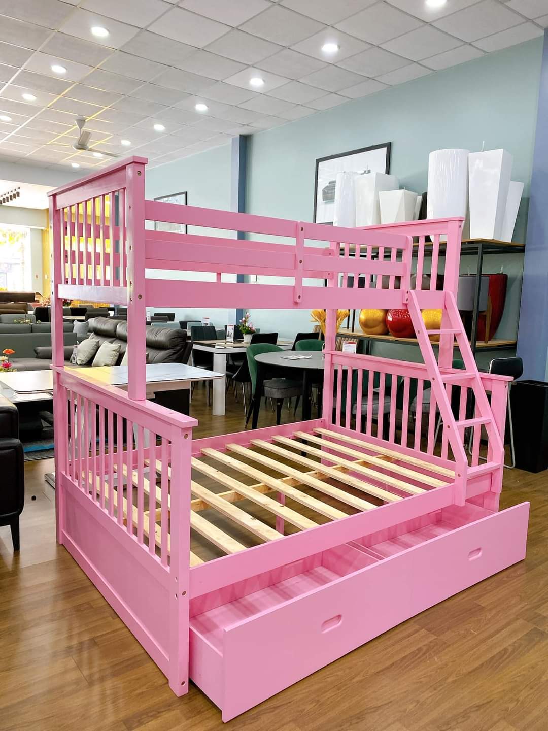 giường tầng gỗ tự nhiên giá rẻ