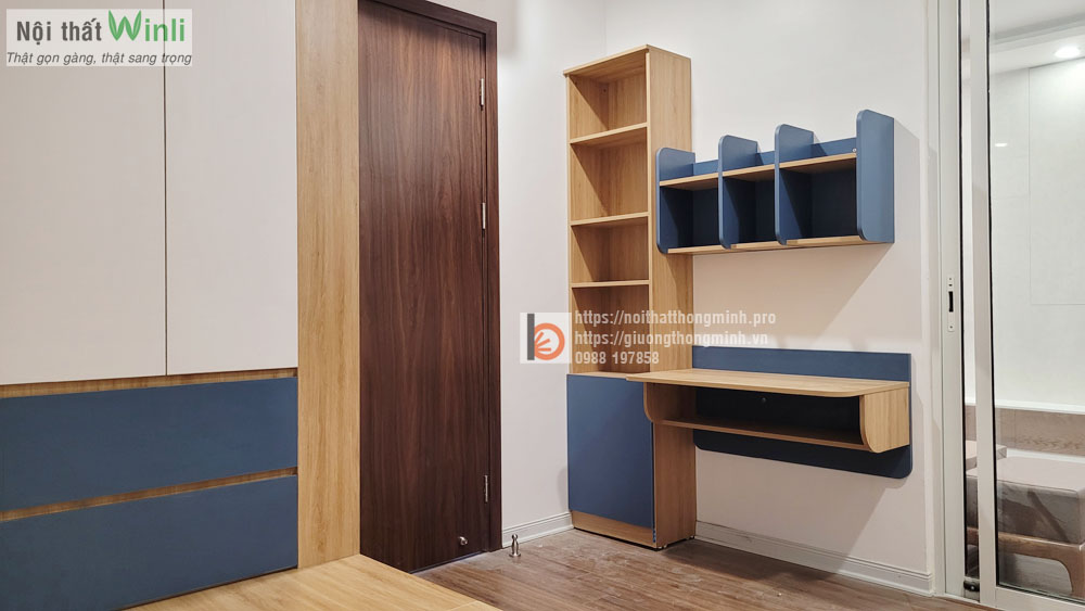 phòng ngủ bé traii nhà anh Đức Anh