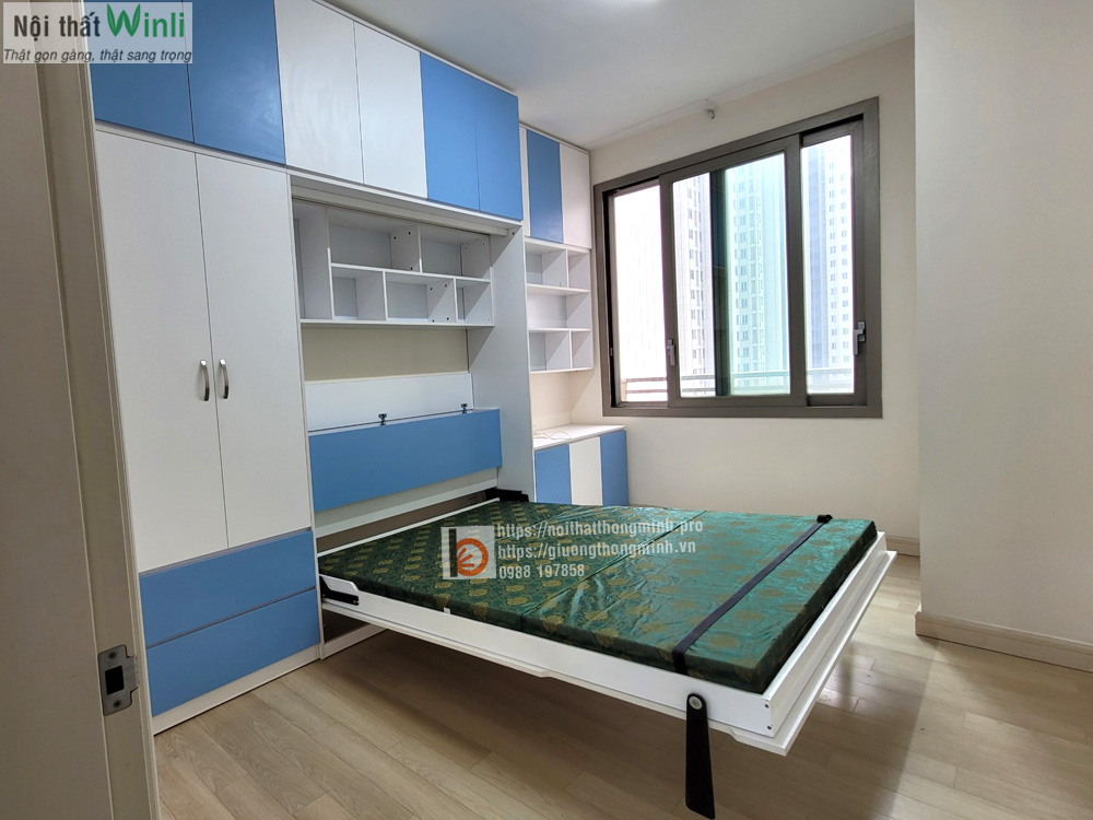 giường thông minh đôi 1