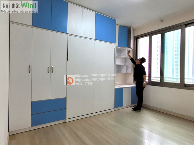 giường thông minh đôi