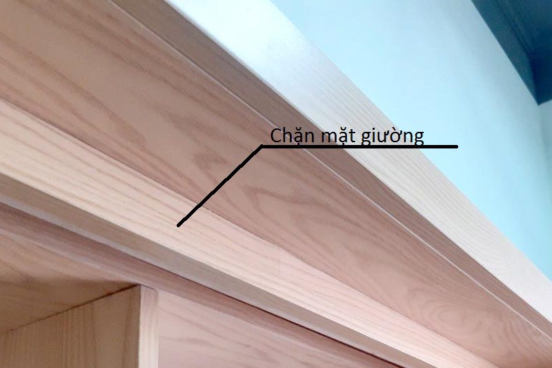 thanh chặn mặt giường